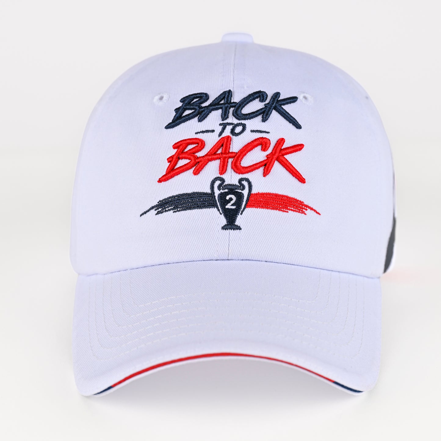 Casquette Back to Back – Double Champion d’Europe 🔴🔵⭐⭐