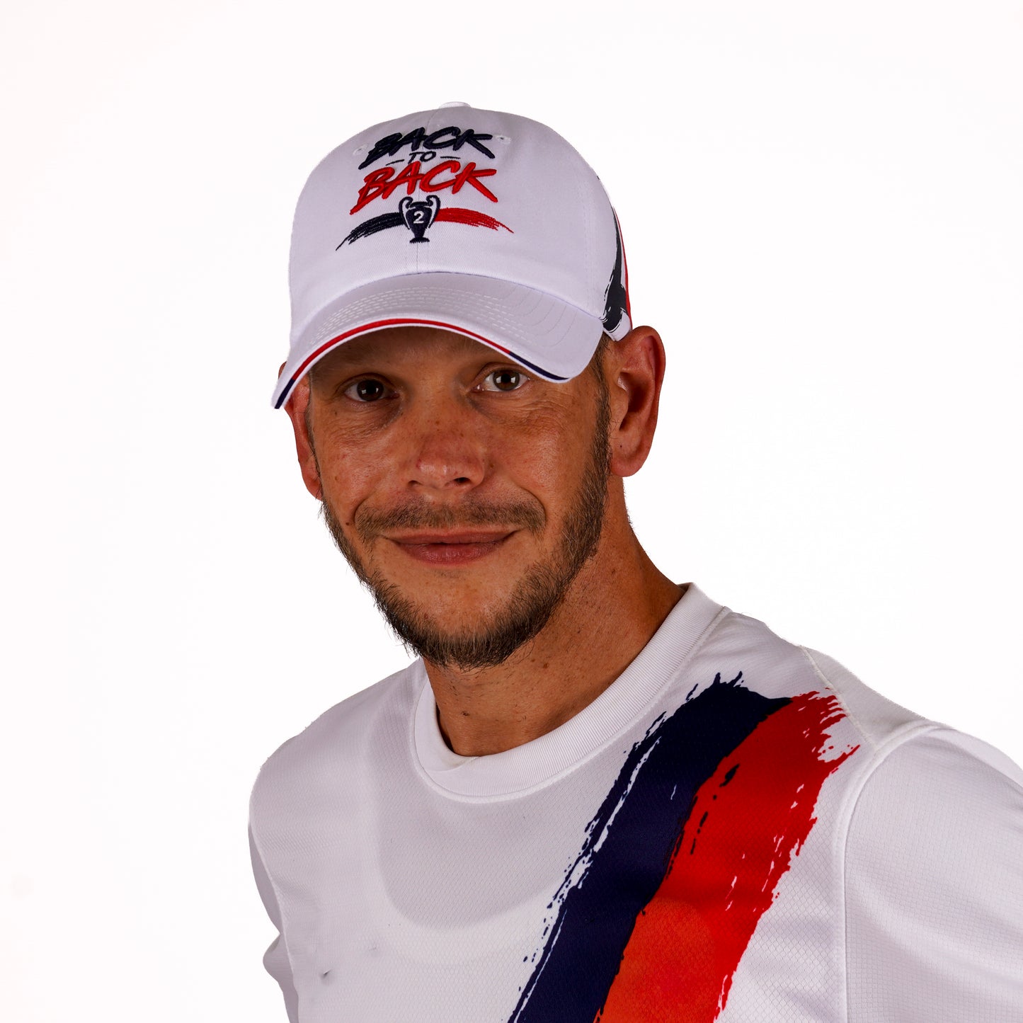 Casquette Back to Back – Double Champion d’Europe 🔴🔵⭐⭐