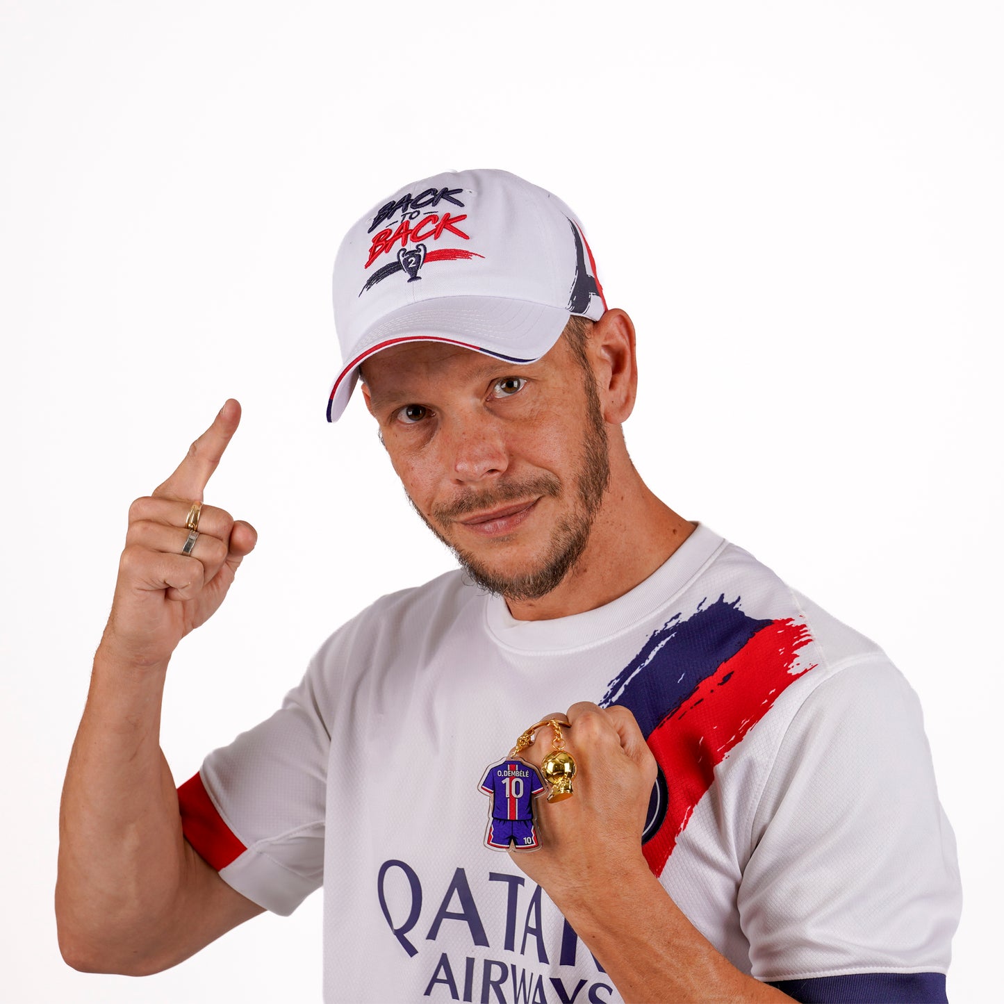 Casquette Back to Back – Double Champion d’Europe 🔴🔵⭐⭐