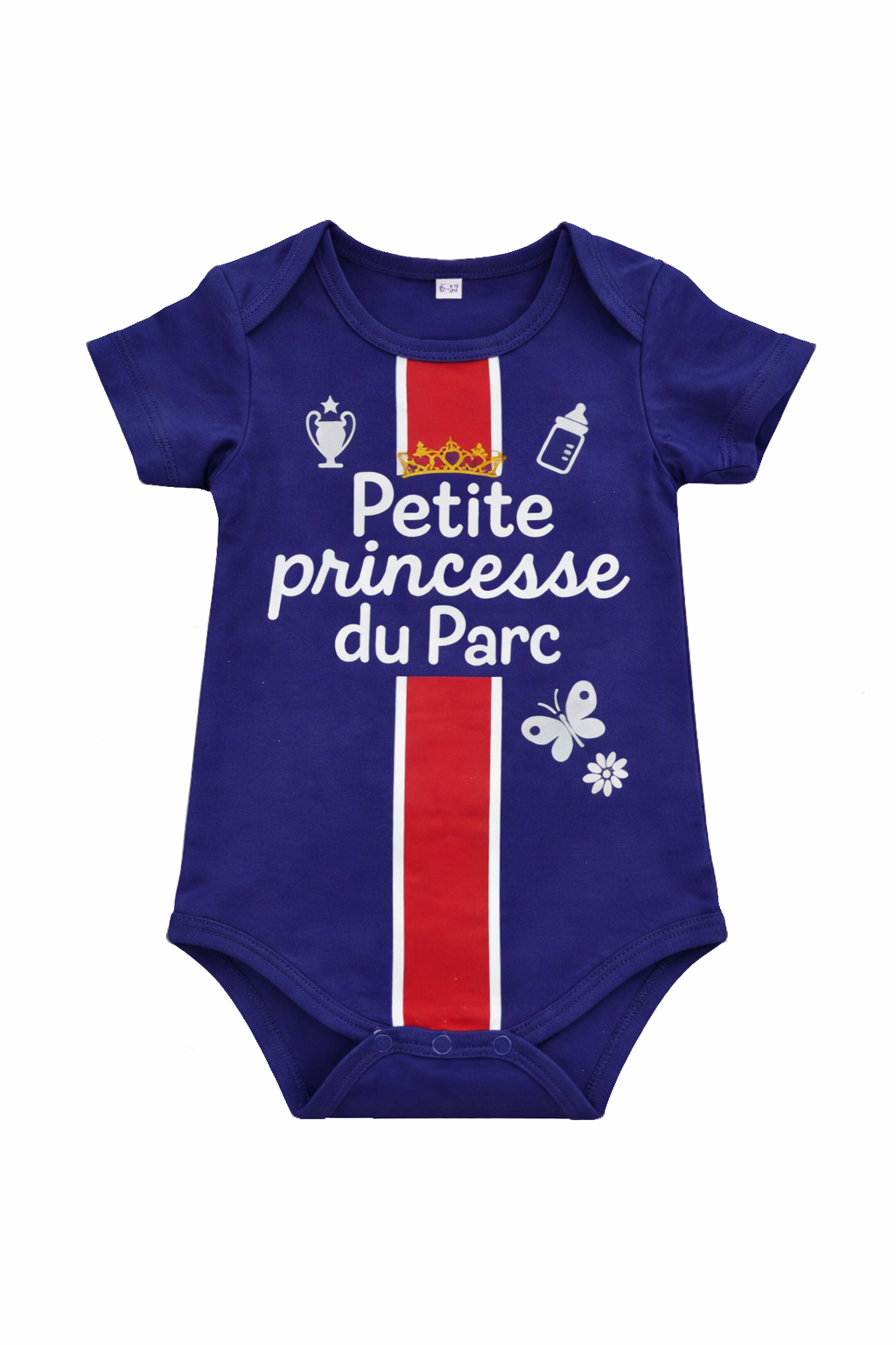 Body Bébé Petite Princesse du Parc | Body bébé coton bio