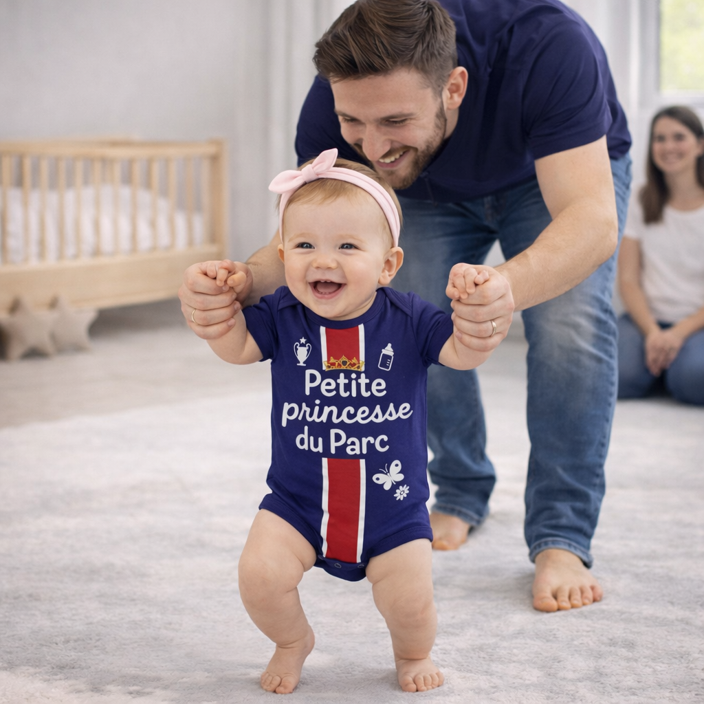Body Bébé Petite Princesse du Parc | Body bébé coton bio