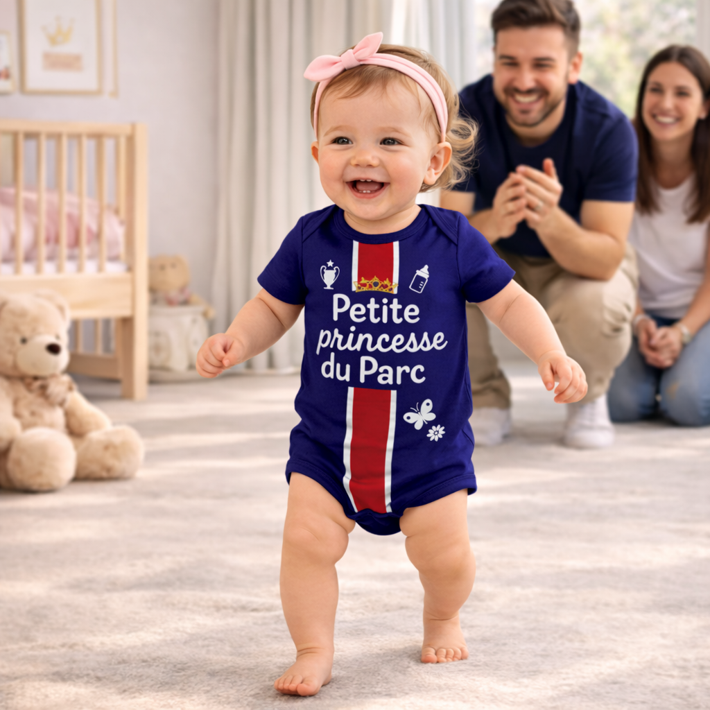 Body Bébé Petite Princesse du Parc | Body bébé coton bio