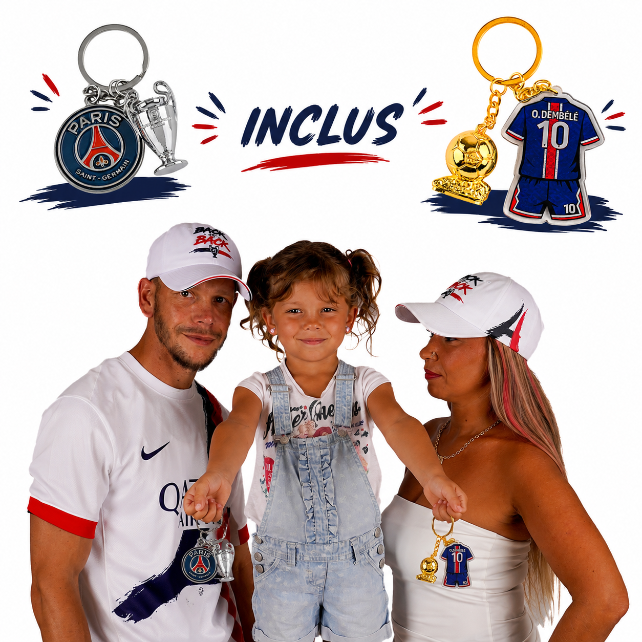 Pack Famille & Friends – Édition Champions d’Europe 🔴🔵