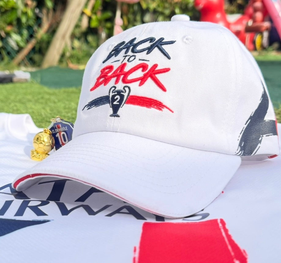 Casquette Back to Back – Édition Supporter 🔴🔵