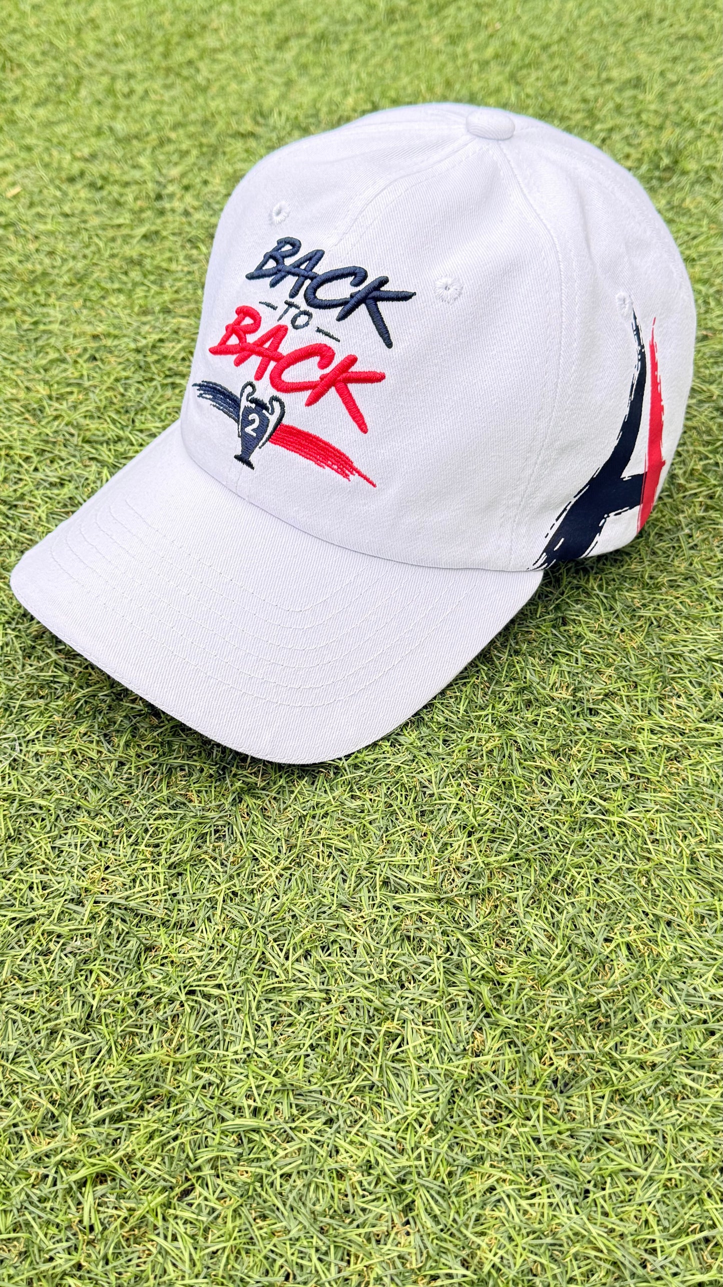 Casquette Back to Back – Édition Supporter 🔴🔵